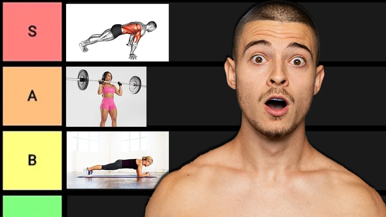 Daniel Hristov demonstrating the planche lean while ranking planche exercises from worst to best