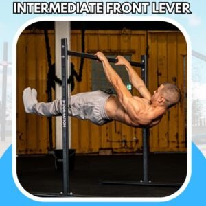Intermediate Front Lever program designed to teach you how to go from tuck front lever to straddle front lever or full front lever